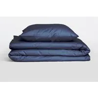 AGA.PIE AGA.PIE Kinderbettwäsche-Set aus Lyocell aus Bambuscellulose, 100 x 135cm inkl. 60 x 40cm Kissenbezug, Dunkelblau, – Produktbild 1 von 1