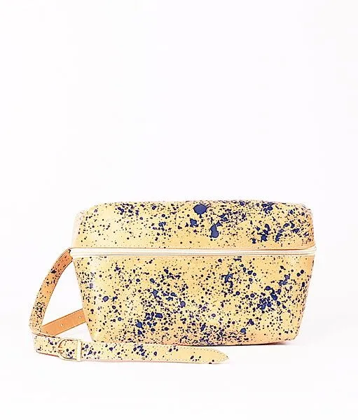 monday market monday market Bauchtasche Lucas aus pflanzlich gegerbtem Leder, Hellbraun-dots, – Produktbild 2 von 3