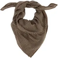 El Puente El Puente Tuch "Glencheck" | Fair Trade & Handmade aus Indien, Natur, – Produktbild 1 von 1