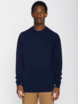 KnowledgeCotton Apparel Knowledge Cotton Apparel Wollpullover Navyblau - Größe XXL – Produktbild 1 von 1