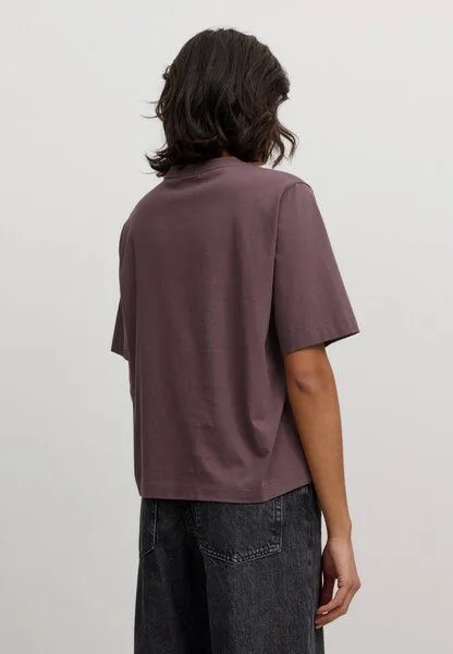 recolution Damen T-Shirt aus Bio-Baumwolle - AZOLLA - recolution, Dark grape (lila), – Produktbild 4 von 4