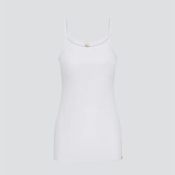 comazo|earth comazo|earth Fairtrade Pure Cotton Unterhemd Spaghettiträger | GOTS zertifiziert, Weiss, – Produktbild 3 von 3