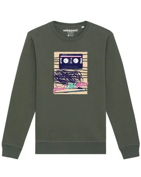 watapparel watapparel Sweatshirt Unisex Good Old Mess, Khaki, – Produktbild 1 von 3