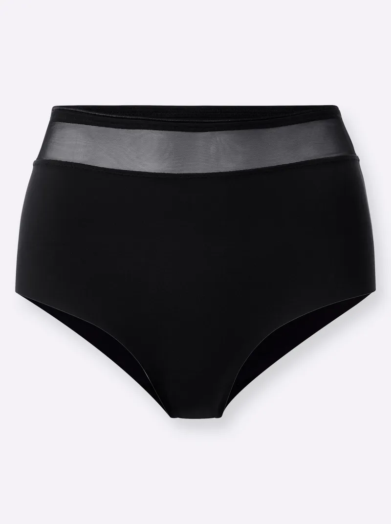 wäschepur Taillenslip schwarz, Schwarz, – Produktbild 2 von 2