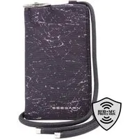 Seegarn Seegarn-Täschle / 2in1 Handy-Tasche und Geldbeutel (MB43), K3 - kordel schwarz, – Produktbild 1 von 2