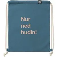 Gary Mash GARY MASH Gym Bag Nur ned hudln! aus extra robuster Biobaumwolle – Produktbild 1 von 1