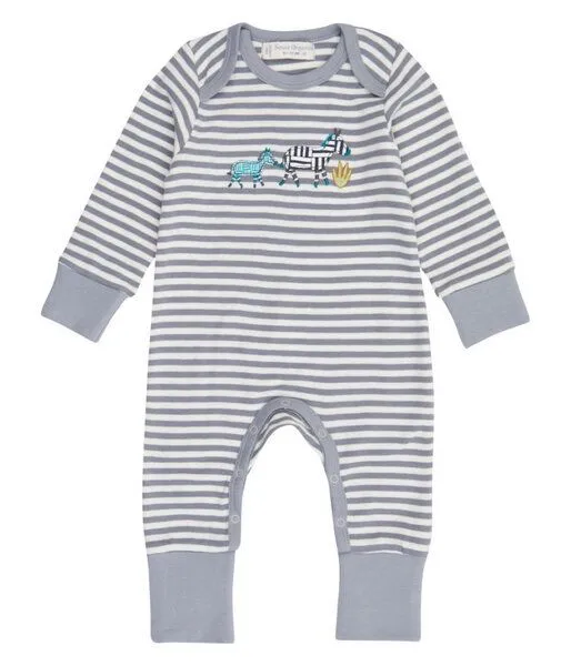 Sense Organics sense-organics Baby Schlafanzug/- overall *Zebra* GOTS & Fair Trade | Sense Organics – Produktbild 1 von 2