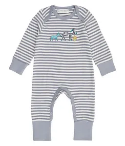 Sense Organics sense-organics Baby Schlafanzug/- overall *Zebra* GOTS & Fair Trade | Sense Organics – Produktbild 1 von 1