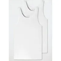 Schiesser Schiesser 2er Pack Unterhemd Biobaumwolle 95/5 – Produktbild 1 von 1