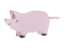 Holztiger Holztiger Holzfigur Ferkel Maße 6,5 x 1,9 x 4 cm – Produktbild 1 von 1