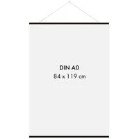 Sprintis Sprintis Posterleiste Holz 85 cm, schwarz (DIN A1, DIN A0) – Produktbild 1 von 1