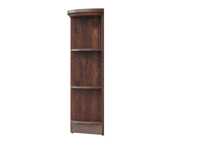 OTTO home Anbauregal Soeren Abschlussregal Höhen 97 bzw. 220 cm, aus massiver Kiefer, passend für Tiefe 29 cm, FSC®-zertifiziert, Braun, – Produktbild 6 von 8