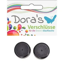 Dora's Dora's Dora’s Ersatz-Schraubverschluss (2er Set) für Glasflaschen – 100 % Auslaufsicher – Produktbild 1 von 1