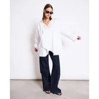 JAN N JUNE JAN N JUNE Voluminöse Wickelbluse AQUILIA aus Bio-Baumwolle – Produktbild 1 von 1