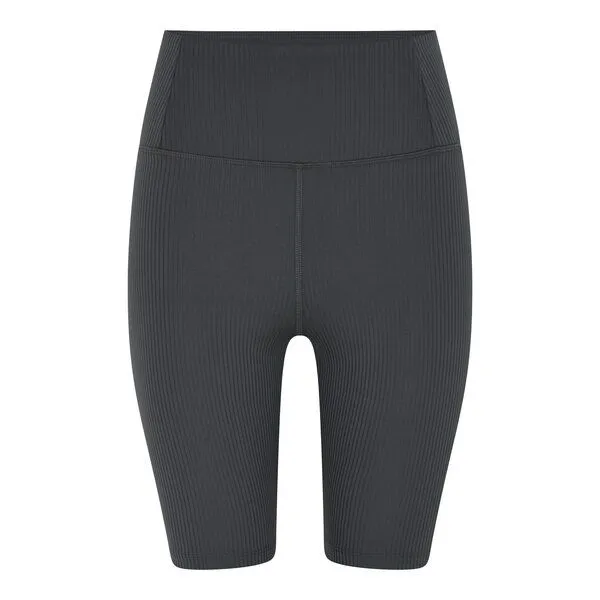 Girlfriend Collective Girlfriend Collective Radlerhose Rib Bike Shorts, Schwarz, – Produktbild 1 von 1