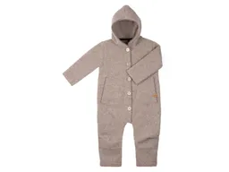Pure pure by Bauer PURE PURE by Bauer Baby und Kinder Overall mit Kapuze Wollwalk kaschmir Gr.86 – Produktbild 1 von 1