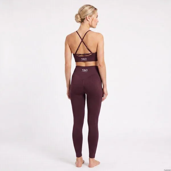 TAO Sportswear TAO Sportswear PURE Yoga-, Fitness- und Freizeitleggings, Fig, – Produktbild 1 von 2