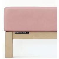 Schlafgut Schlafgut Spannbettlaken Soft Contact - 100% Biobaumwolle - wärmend, Purple mid, – Produktbild 1 von 1