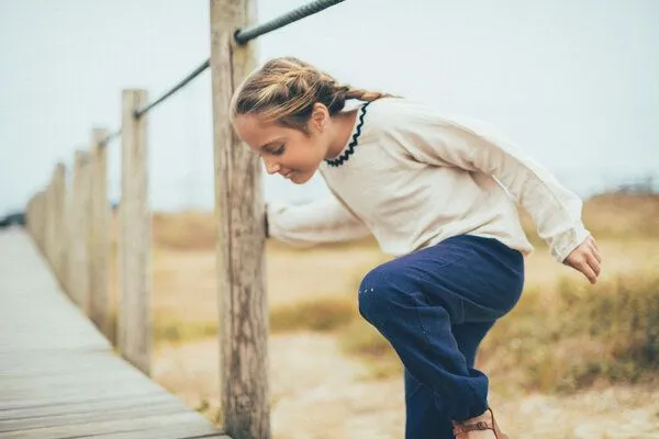 PETER JO PETER JO Hose aus Leinen für Kinder/Bluebell Pants, Blau, – Produktbild 4 von 4