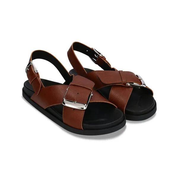 Nae Vegan Shoes Nae Vegan Shoes NAE | Luna - Vegane Sandale, Brown, – Produktbild 2 von 4