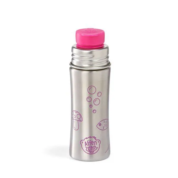 Affenzahn Affenzahn Kinder Trinkflasche 375ml, Eule (pink), – Produktbild 1 von 2
