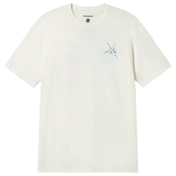 thinking mu thinking mu T-Shirt AARON CHIRINGUITO, White, – Produktbild 1 von 2