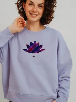 Kultgut Kultgut Artdesign - Biofair- Pulloversweater im Boxistyle / Namaste – Produktbild 1 von 1