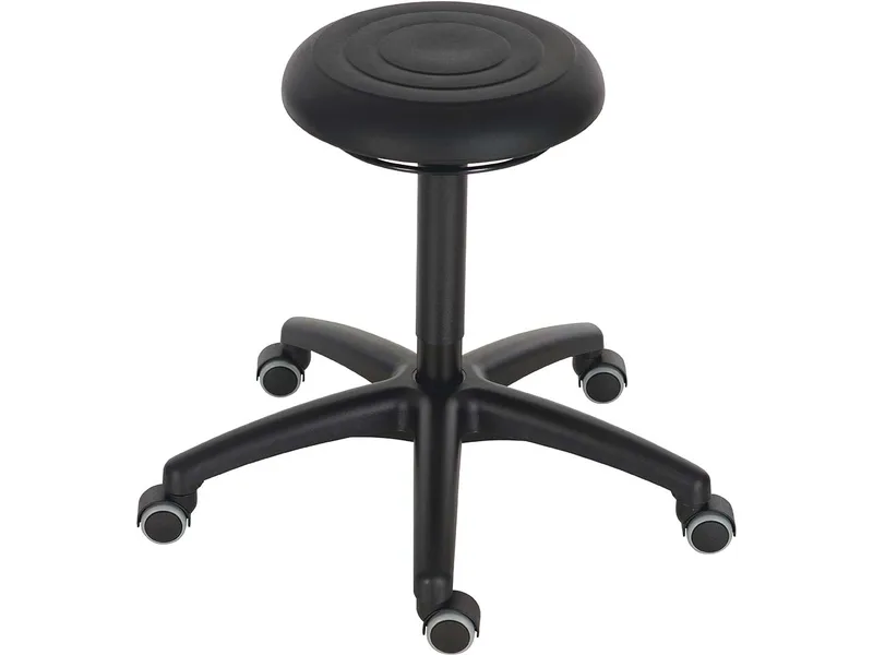 Drehhocker mit 15-Shore-Schaumsystem, höhe 420-620 mm – Produktbild 1 von 1