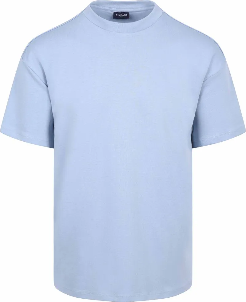 Suitable Suitable Rink T-Shirt Heavy Jersey Blau - Größe XL, Hellblau, – Produktbild 2 von 5