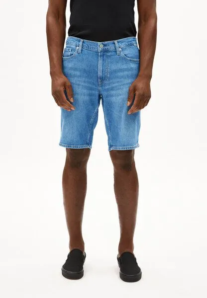ARMEDANGELS ARMEDANGELS NAAILO Herren Jeans Shorts aus Bio-Baumwoll-Hanf Mix, Blue, – Produktbild 1 von 4