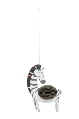 Tranquillo Papieranhänger ZEBRA - schwarz – Produktbild 1 von 1