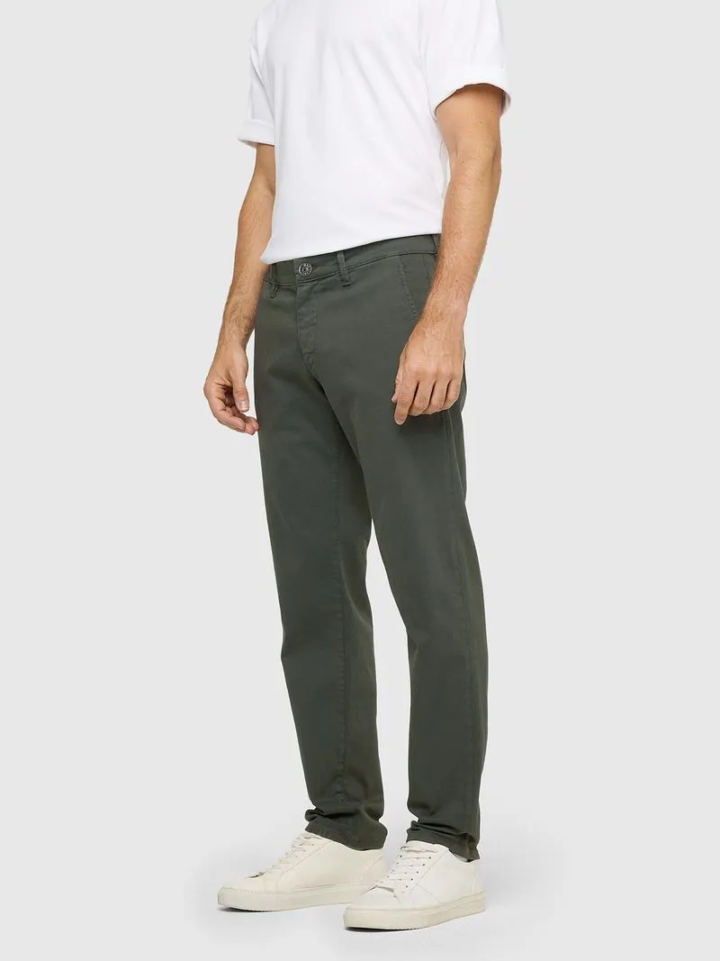 MAC MAC Driver Pants Chino Dunkelgrün - Größe W 33 - L 34, Dunkelgrün, – Produktbild 3 von 5