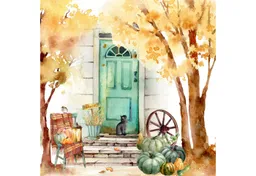 ti-flair Papierserviette, Servietten Papier 33x33cm 3-lag. mit Herbstzauber Motiv 20 Stück – Produktbild 1 von 1
