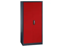 C+P C+P Flügeltürenschrank Anthrazit/Rubinrot (BxTxH) 93x40x195 – Produktbild 1 von 1