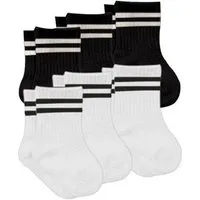 bistyle bistyle Socken 6er-Pack für Babys Babysocken Jungen Mädchen Kurzsocken gerippt – Produktbild 1 von 1