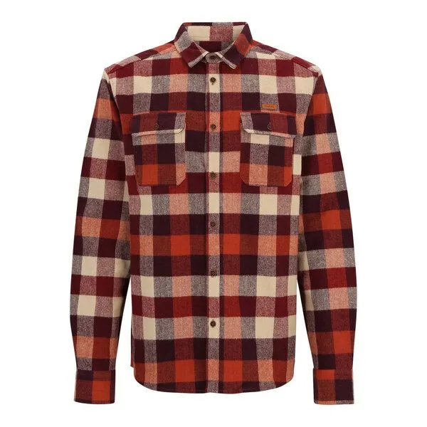Iriedaily Iriedaily Lumber Fella Shirt, Wine (rot), – Produktbild 1 von 4