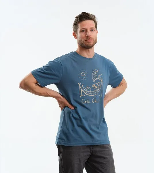 Gary Mash GARY MASH Shirt Chilly in der Hängematte aus Bio-Baumwolle, Seeblau (blau), – Produktbild 3 von 4