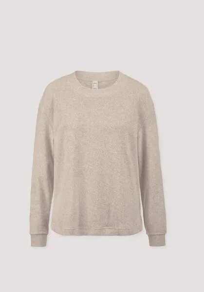 hessnatur hessnatur Frottee Loungeshirt Oversize PURE COTTON aus reiner Bio-Baumwolle, Düne, – Produktbild 4 von 4