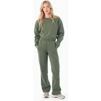 ORGANICATION ORGANICATION POLLY | Essentials Sweathose aus Bio-Baumwolle & Recyceltem Polyester, Olive, – Produktbild 1 von 1