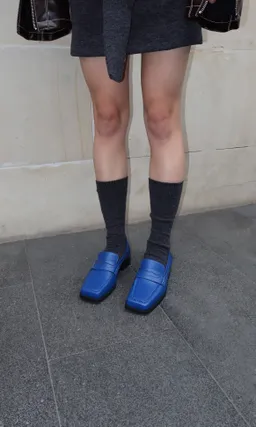 Prev Prev Damen vegan Loafer Joan Elektrisch Blau – Produktbild 1 von 1