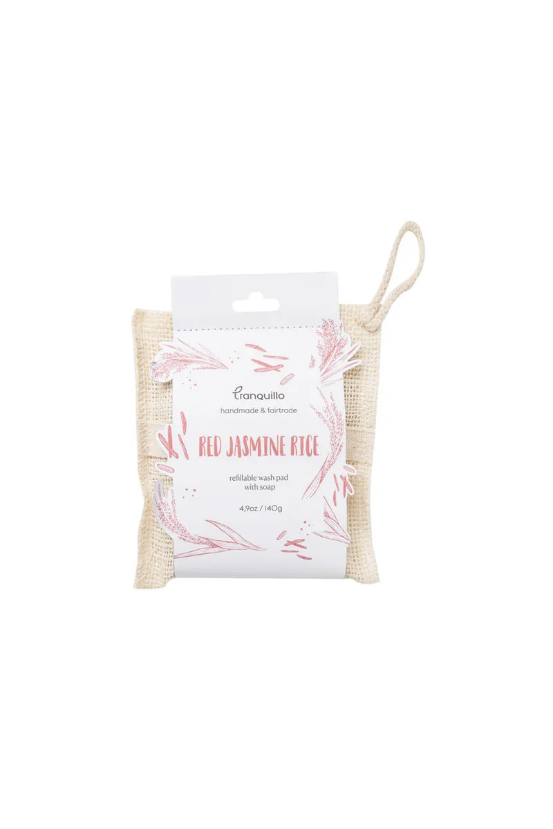 Tranquillo Badehandschuh RED JASMINE RICE 140 g - creme – Produktbild 1 von 2