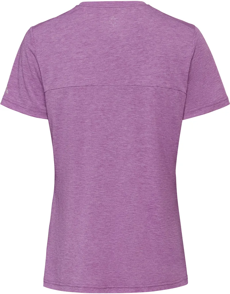 Vaude Vaude Skomer III Print Damen Funktionsshirt lila 44 - Damenshirts, -blusen & -pullover, Lila, – Produktbild 1 von 2