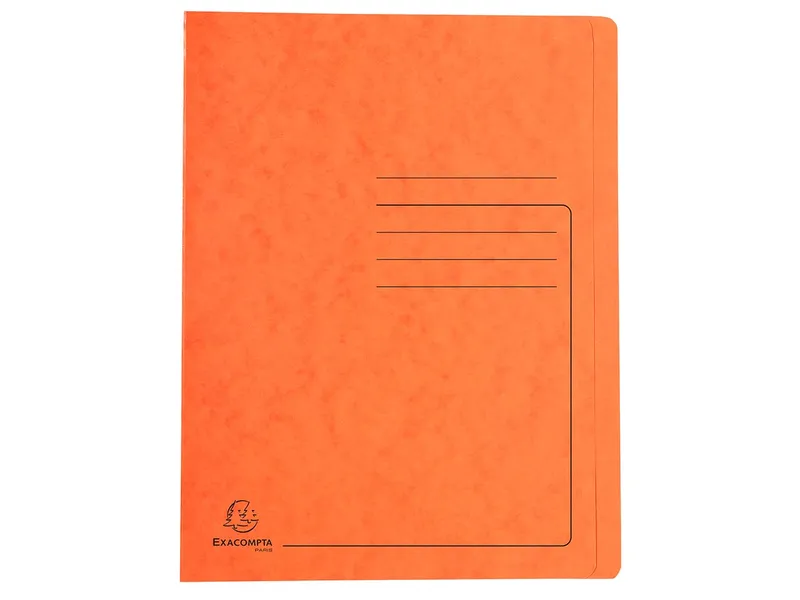 Exacompta 25 Exacompta Schnellhefter aus Colorspan-Karton, 355 g/m², DIN A4, orange – Produktbild 1 von 1