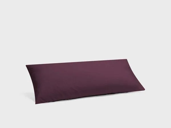 Yumeko Kissenbezug "Yumeko" aus Perkal 200TC, Plum paradise, – Produktbild 2 von 4
