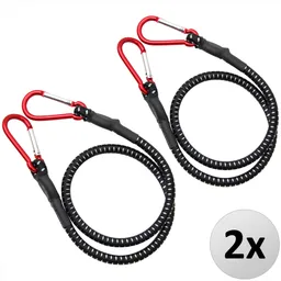 Casaria® Casaria Deuba Spanngummi Expander 80 x 1cm  2er Set schwarz / weiß / rot – Produktbild 1 von 1