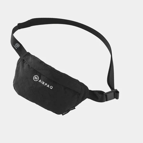 Airpaq Airpaq Bauchtasche aus Autoschrott, Schwarz, – Produktbild 1 von 4