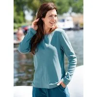 Heidekönigin Heidekönigin Langarmshirt Pure Cotton, Smaragd, – Produktbild 1 von 1