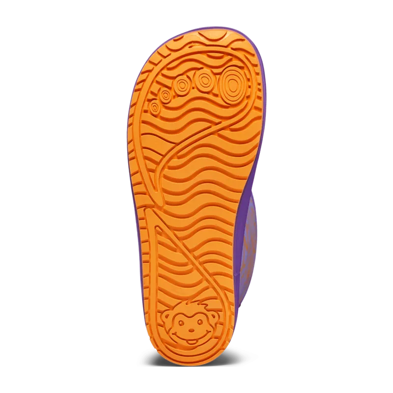 Affenzahn Affenzahn Gummistiefel Puddly Schmetterling für Kinder, lila, Größe 31 EU, Lila, – Produktbild 6 von 6