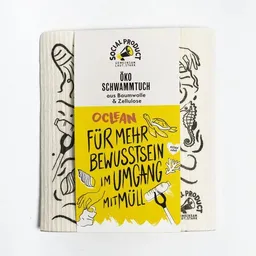 social product social product Öko-Schwammtuch x OCLEAN – Produktbild 1 von 1