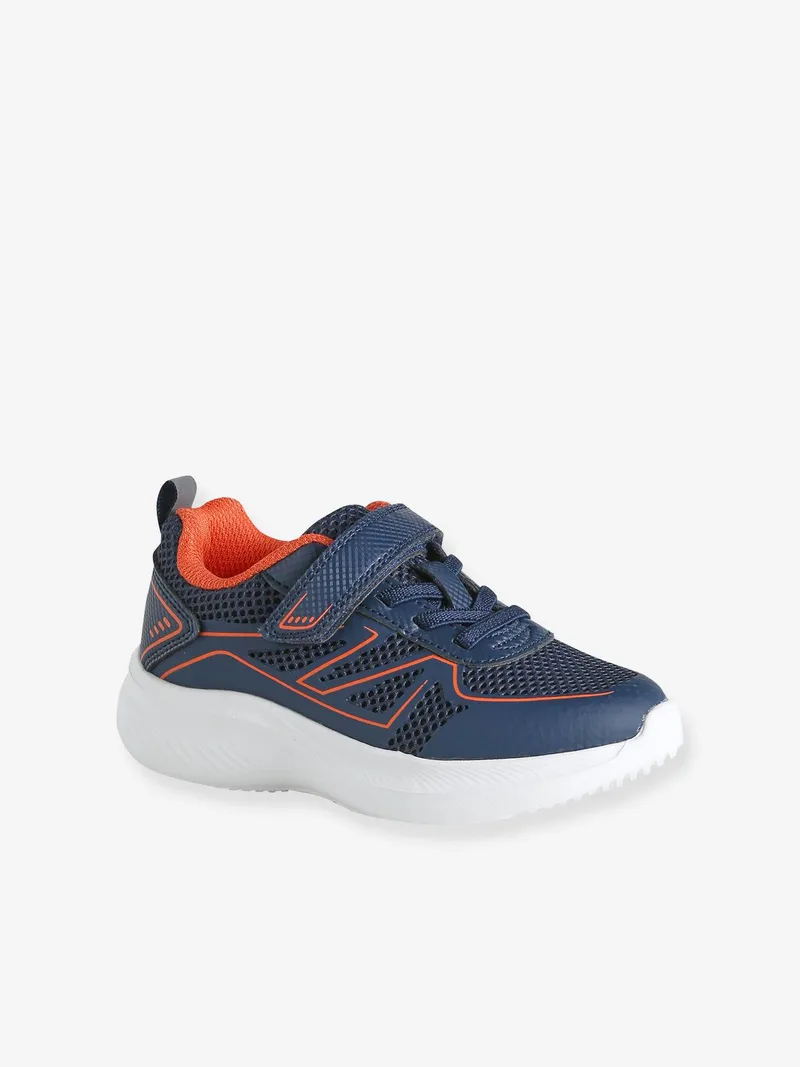 Vertbaudet Vertbaudet Sneakers mit Anziehtrick Jungen, Marine, – Produktbild 1 von 4